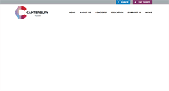 Desktop Screenshot of canterburyokc.com